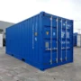 Contenedor marítimo 20 pies lateral abierto azul nuevo